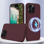 Shockproof Silicone Magsafe Phone Case, For iPhone 16 Pro Max, For iPhone 16 Pro, For iPhone 16 Plus, For iPhone 16, For iPhone 15 Pro Max