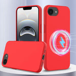 Shockproof Silicone Magsafe Phone Case, For iPhone 17e / 16e, For iPhone 17 Pro Max, For iPhone 17 Pro, For iPhone 17, For iPhone Air