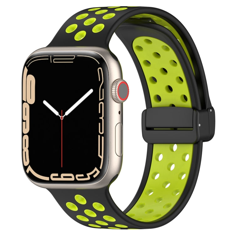 Magnetic Buckle Silicone Watch Band, For Apple Watch 8 41mm, For Apple Watch 8 45mm, For Apple Watch Ultra 2 49mm