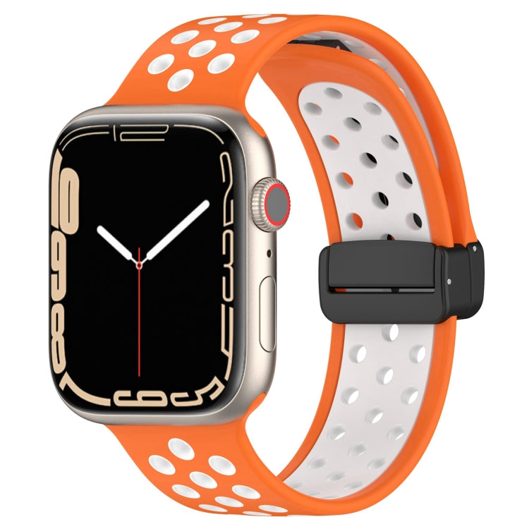 Magnetic Buckle Silicone Watch Band, For Apple Watch SE 40mm, For Apple Watch SE 44mm, For Apple Watch 6 40mm