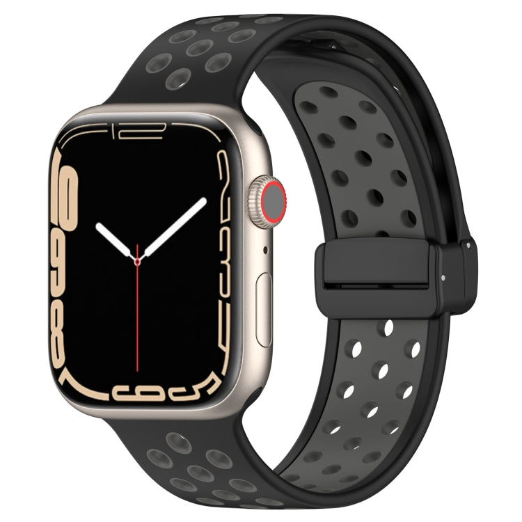 Magnetic Buckle Silicone Watch Band, For Apple Watch 4 44mm, For Apple Watch 4 40mm, For Apple Watch 3 38mm