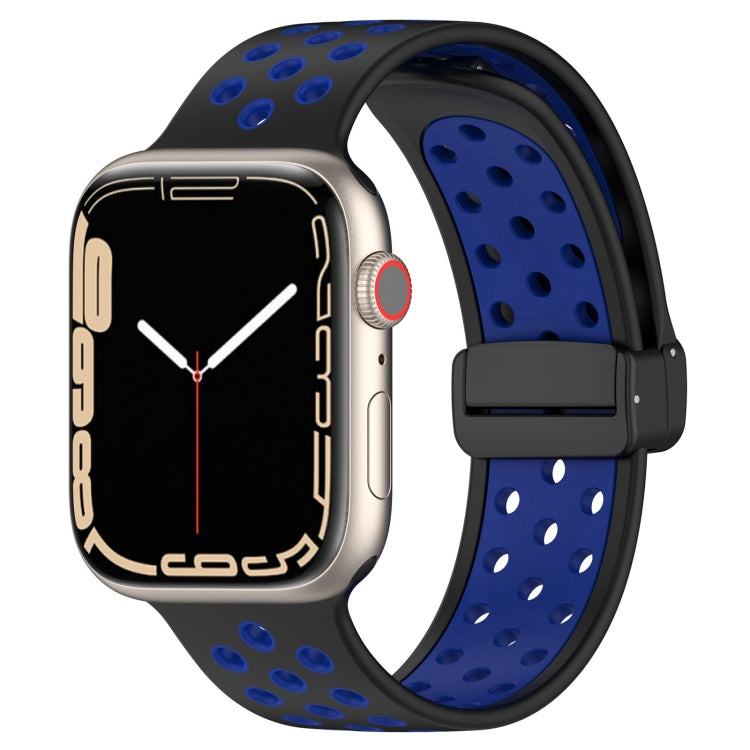 Magnetic Buckle Silicone Watch Band, For Apple Watch 4 44mm, For Apple Watch 4 40mm, For Apple Watch 3 38mm