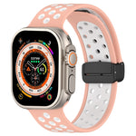 Magnetic Buckle Silicone Watch Band, For Apple Watch 8 41mm, For Apple Watch 8 45mm, For Apple Watch Ultra 2 49mm