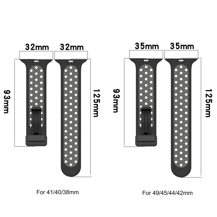 Magnetic Buckle Silicone Watch Band, For Apple Watch Ultra 49mm, For Apple Watch SE 2023 44mm, For Apple Watch SE 2023 40mm
