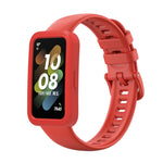 Silicone Protective Case + Silicone Watch Band Kit, For Huawei Band 8