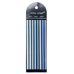 Transparent Strip Color Fluorescent Waterproof Sticky Note Long Strip Index Sticker