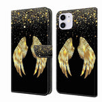 Crystal 3D Shockproof Protective Leather Phone Case, For iPhone 11 Pro Max, For iPhone 11