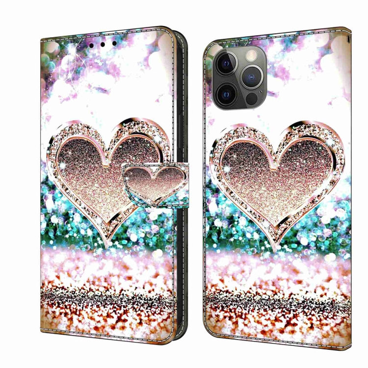 Crystal 3D Shockproof Protective Leather Phone Case, For iPhone 11 Pro, For iPhone X / XS