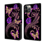 Crystal 3D Shockproof Protective Leather Phone Case, For iPhone 11 Pro, For iPhone X / XS