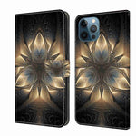 Crystal 3D Shockproof Protective Leather Phone Case, For iPhone 12 Pro Max / 13 Pro Max, For iPhone 13 Pro