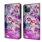 Crystal 3D Shockproof Protective Leather Phone Case, For iPhone 12 mini / 13 mini, For iPhone 12 / 12 Pro