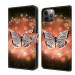 Crystal 3D Shockproof Protective Leather Phone Case, For iPhone 12 mini / 13 mini, For iPhone 12 / 12 Pro