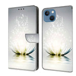 Crystal 3D Shockproof Protective Leather Phone Case, For iPhone 15 Pro, For iPhone 13 / 14