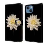 Crystal 3D Shockproof Protective Leather Phone Case, For iPhone 15 Pro, For iPhone 13 / 14