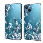 Crystal 3D Shockproof Protective Leather Phone Case, For iPhone 15 Pro, For iPhone 13 / 14