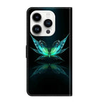 Crystal 3D Shockproof Protective Leather Phone Case, For iPhone 15 Pro, For iPhone 13 / 14