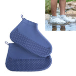 Silicone Non-slip Thickened Wear-resistant Waterproof Shoe Boots Cover, S, L, M