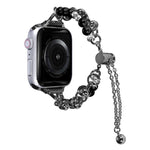 Pearl Bracelet Metal Watch Band, For Apple Watch SE 2023 44mm, For Apple Watch Ultra 49mm, For Apple Watch SE 2023 40mm, For Apple Watch 8 41mm, For Apple Watch Ultra 2 49mm, For Apple Watch 8 45mm, For Apple Watch SE 2022 40mm                         ...