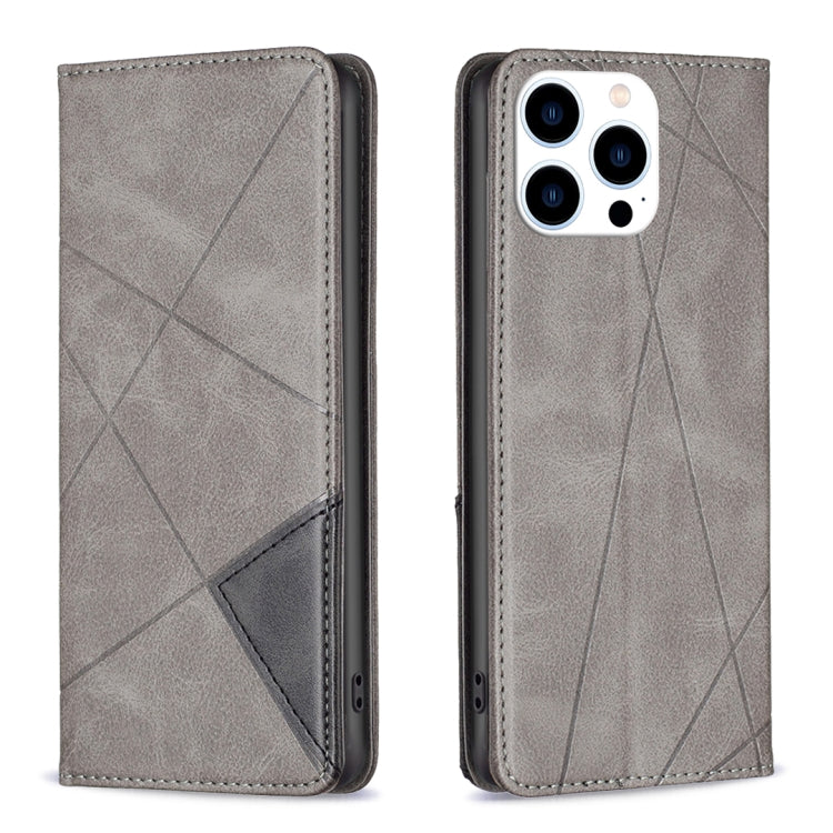 Rhombus Texture Magnetic Leather Phone Case, For iPhone 18 Pro Max/17 Pro Max, For iPhone 18 Pro/17 Pro, For iPhone 17, For iPhone 17 Air, For iPhone 16 Pro Max, For iPhone 16 Pro, For iPhone 16 Plus, For iPhone 16