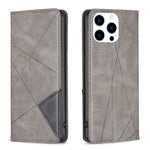 Rhombus Texture Magnetic Leather Phone Case, For iPhone 18 Pro Max/17 Pro Max, For iPhone 18 Pro/17 Pro, For iPhone 17, For iPhone 17 Air, For iPhone 16 Pro Max, For iPhone 16 Pro, For iPhone 16 Plus, For iPhone 16