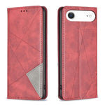 Rhombus Texture Magnetic Leather Phone Case, For iPhone 18 Pro Max/17 Pro Max, For iPhone 18 Pro/17 Pro, For iPhone 17, For iPhone 17 Air, For iPhone 16 Pro Max, For iPhone 16 Pro, For iPhone 16 Plus, For iPhone 16