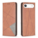 Rhombus Texture Magnetic Leather Phone Case, For iPhone 18 Pro Max/17 Pro Max, For iPhone 18 Pro/17 Pro, For iPhone 17, For iPhone 17 Air, For iPhone 16 Pro Max, For iPhone 16 Pro, For iPhone 16 Plus, For iPhone 16