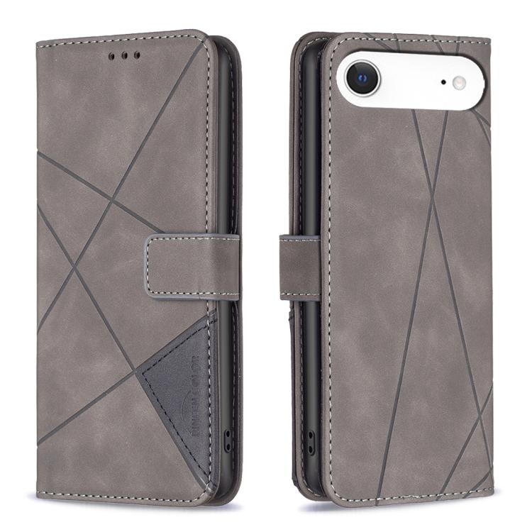 Magnetic Buckle Rhombus Texture Leather Phone Case, For iPhone 17 Pro Max, For iPhone 17 Pro, For iPhone 17, For iPhone Air, For iPhone 16 Pro Max, For iPhone 16 Pro, For iPhone 16 Plus, For iPhone 16