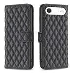 Diamond Lattice Wallet Flip Leather Phone Case, For iPhone 17e / 16e, For iPhone 17 Pro Max, For iPhone 17 Pro, For iPhone 17, For iPhone Air, For iPhone 16 Pro Max, For iPhone 16 Pro, For iPhone 16 Plus