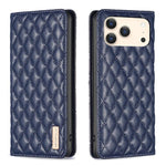 Diamond Lattice Magnetic Leather Flip Phone Case, For iPhone 17 Pro Max, For iPhone 17 Pro, For iPhone 17, For iPhone Air, For iPhone 16 Pro Max, For iPhone 16 Pro, For iPhone 16 Plus, For iPhone 16