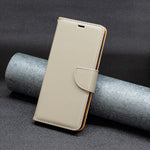 Litchi Texture Pure Color Flip Leather Phone Case, For iPhone 15 Plus, For iPhone 15