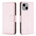 Litchi Texture Pure Color Flip Leather Phone Case, For iPhone 15 Plus, For iPhone 15
