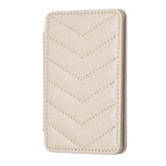BFK02 Wave Pattern Card Bag Mobile Phone Back Sticker