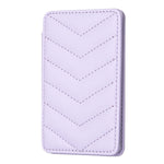 BFK02 Wave Pattern Card Bag Mobile Phone Back Sticker