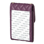 BFK08 Vertical Card Bag Mobile Phone Back Sticker