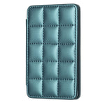 BFK01 Grid Pattern Card Bag Mobile Phone Back Sticker