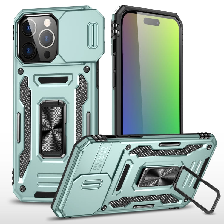 Armor PC + TPU Camera Shield Phone Case, For iPhone 17e / 16e, For iPhone 17 Pro Max, For iPhone 17 Pro, For iPhone 17, For iPhone Air, For iPhone 16 Pro Max