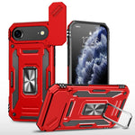 Armor PC + TPU Camera Shield Phone Case, For iPhone 17e / 16e, For iPhone 17 Pro Max, For iPhone 17 Pro, For iPhone 17, For iPhone Air, For iPhone 16 Pro Max