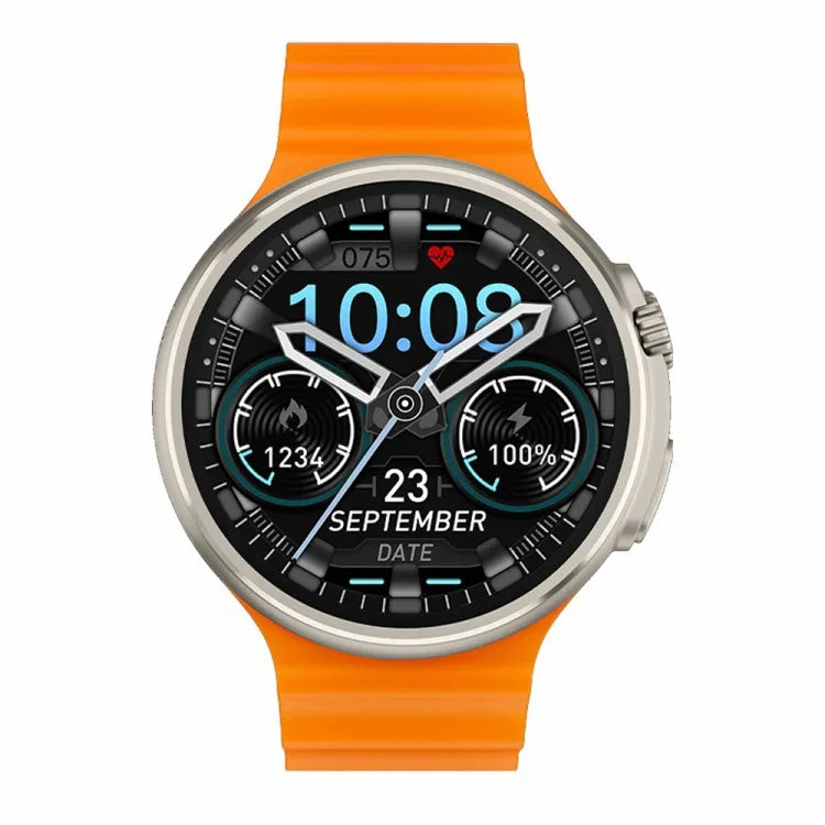 V3 Ultra Max 1.6 inch TFT Round Screen Smart Watch Supports Voice Calls/Blood Oxygen Monitoring