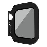 Frosted PC + Anti-spy Tempered Film Integrated Watch Protective Case, For Apple Watch Ultra 4 / 3 / 2 / 1 49mm, For Apple Watch SE 2025 / 2023 / 2022 44mm, For Apple Watch SE 2025 / 2023 / 2022 40mm, For Apple Watch 9 / 8 45mm, For Apple Watch 9 / 8 41...