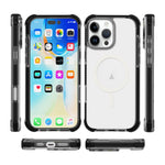 Acrylic Magsafe Magnetic Shockproof Phone Case, For iPhone 16 Pro Max, For iPhone 16 Pro, For iPhone 16 Plus, For iPhone 16, For iPhone 15 Pro Max