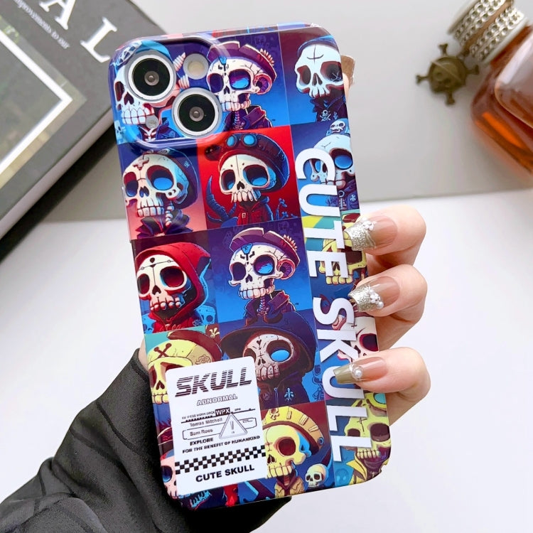 Painted Pattern Precise Hole PC Phone Case, For iPhone 14 Plus