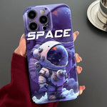 Painted Pattern Precise Hole PC Phone Case, For iPhone 14 Pro Max