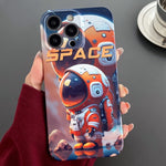 Painted Pattern Precise Hole PC Phone Case, For iPhone 15 Pro Max