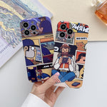 Painted Pattern Precise Hole PC Phone Case, For iPhone 11 Pro Max