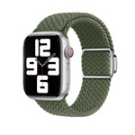 Nylon Loop Magnetic Buckle Watch Band, For Apple Watch Series 8 41mm, For Apple Watch Series 8 45mm
