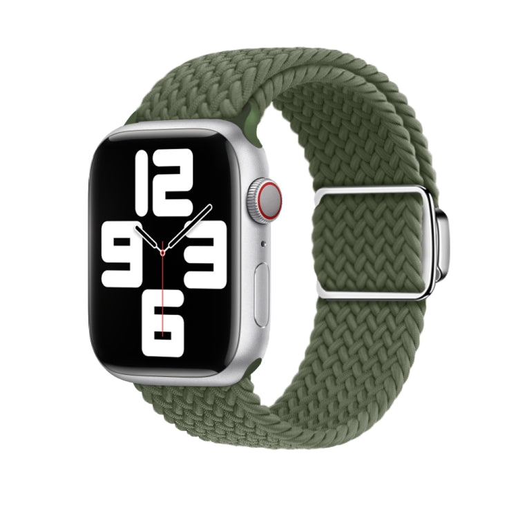 Nylon Loop Magnetic Buckle Watch Band, For Apple Watch Series 8 41mm, For Apple Watch Series 8 45mm