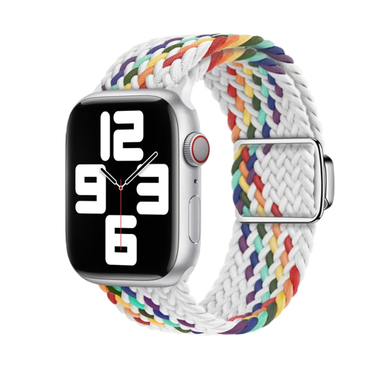 Nylon Loop Magnetic Buckle Watch Band, For Apple Watch Series 6 40mm, For Apple Watch Series 6 44mm