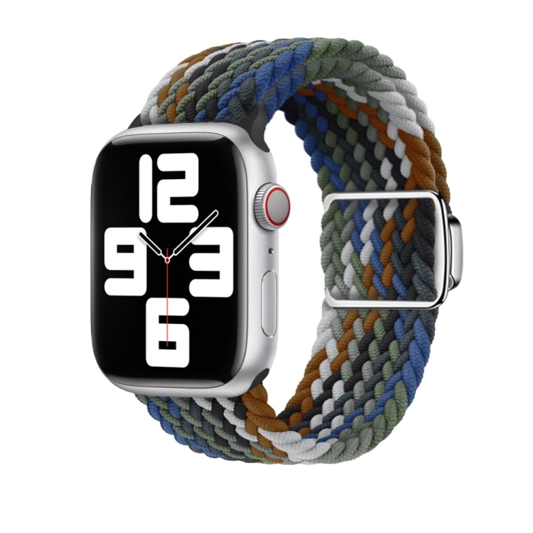 Nylon Loop Magnetic Buckle Watch Band, For Apple Watch Series 5 44mm, For Apple Watch Series 5 40mm