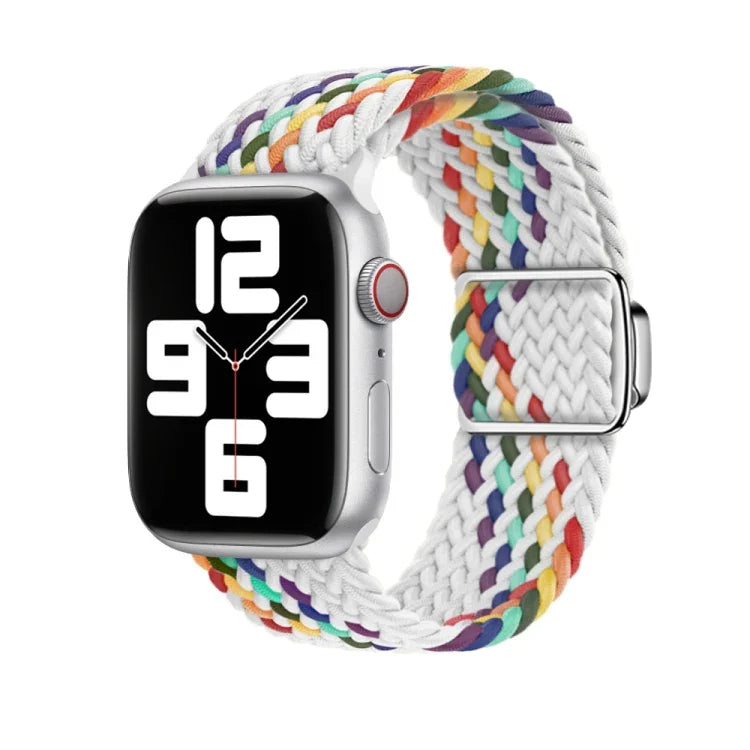 Nylon Loop Magnetic Buckle Watch Band, For Apple Watch 42mm, For Apple Watch 38mm