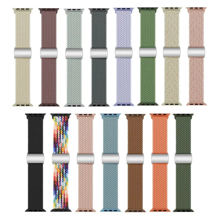 Nylon Loop Magnetic Buckle Watch Band, For Apple Watch 42mm, For Apple Watch 38mm